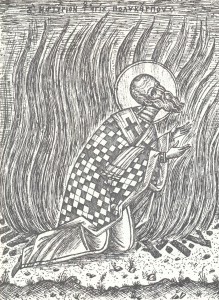 polycarp amidst the flames
