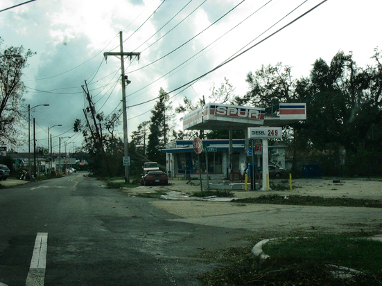 gas station
