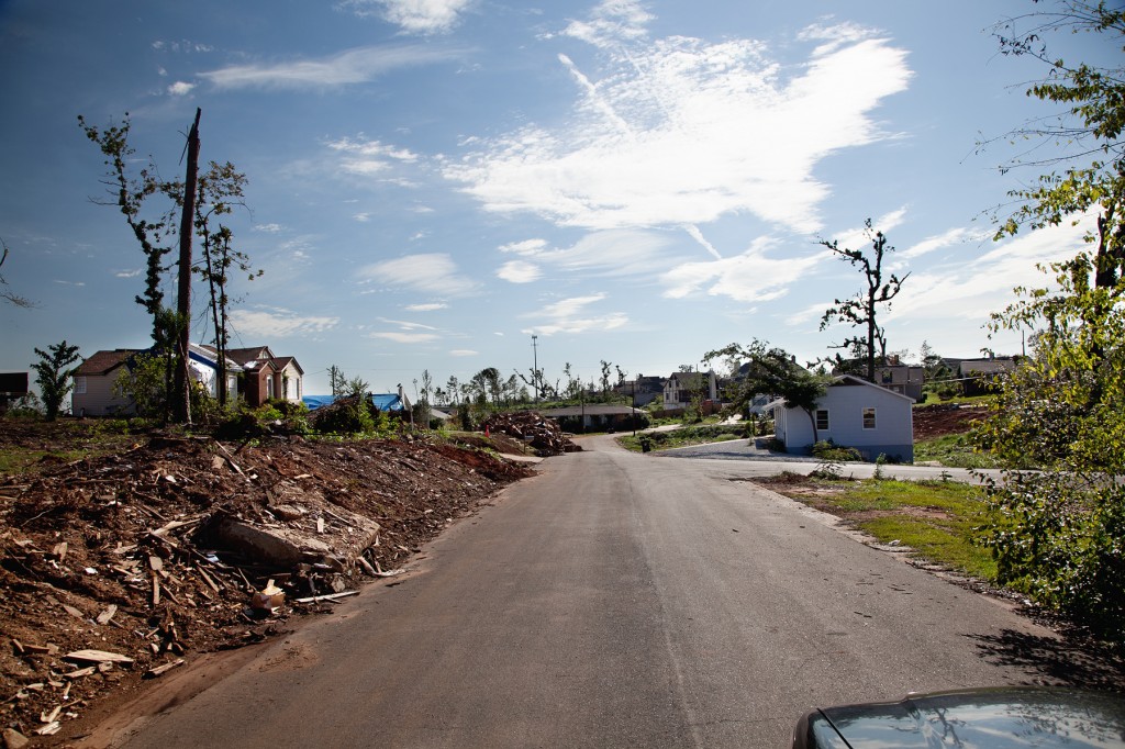 Tuscaloosa Tornado damage