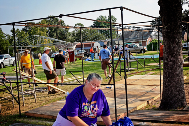 IMG_0597-1 Our Parishioners Setting Up Our Fair